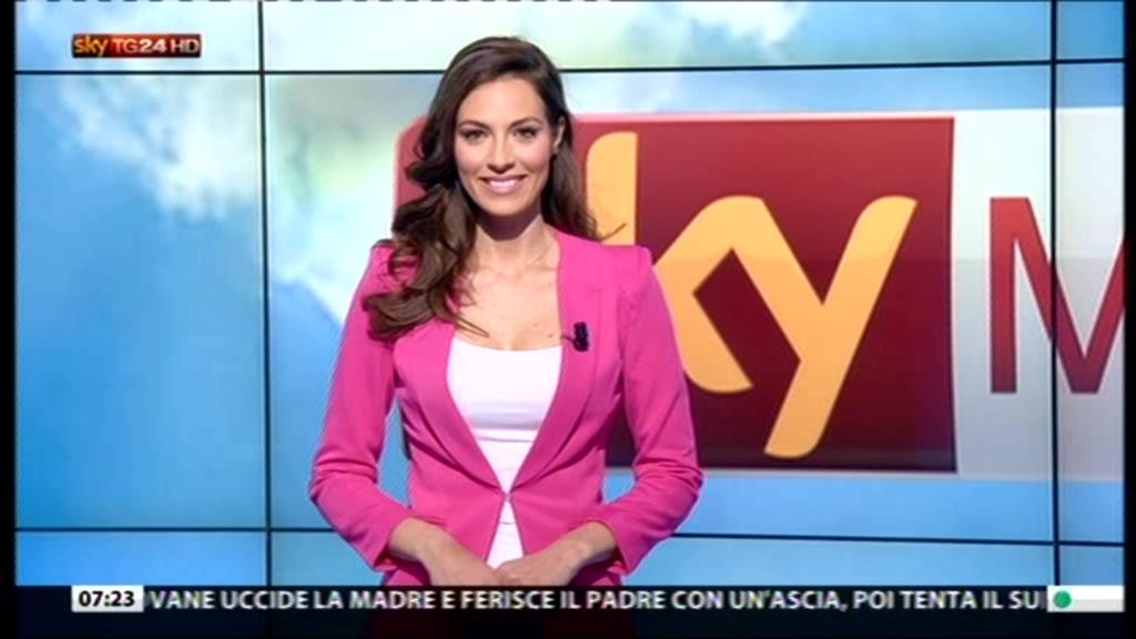 sara brusco meteo sky