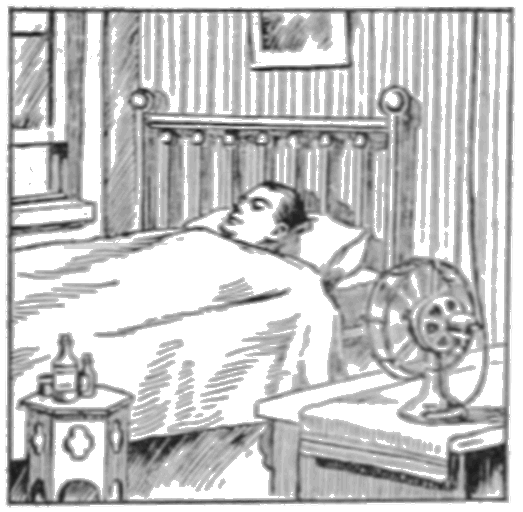 Stanza arieggiata con ventilatore