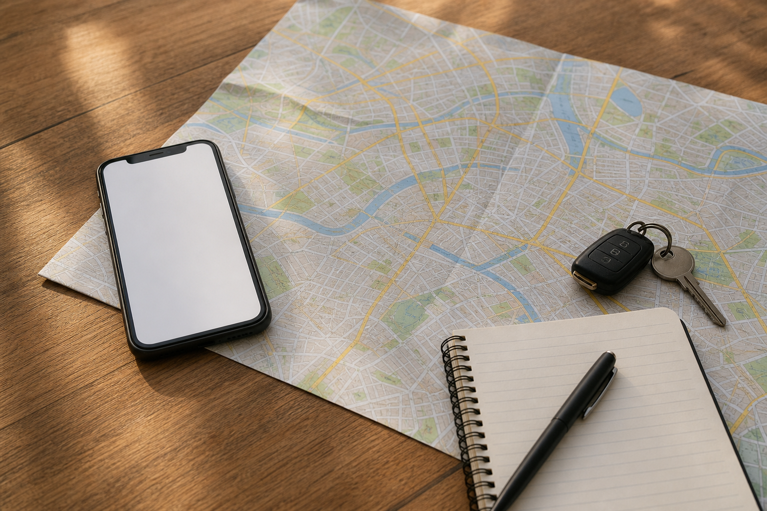 Mappa generica e appunti prima di partire