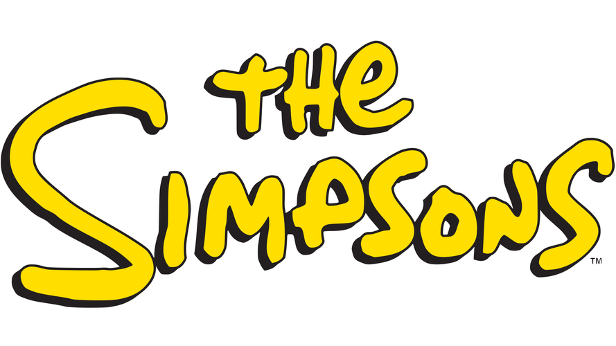 Logo giallo di The Simpsons
