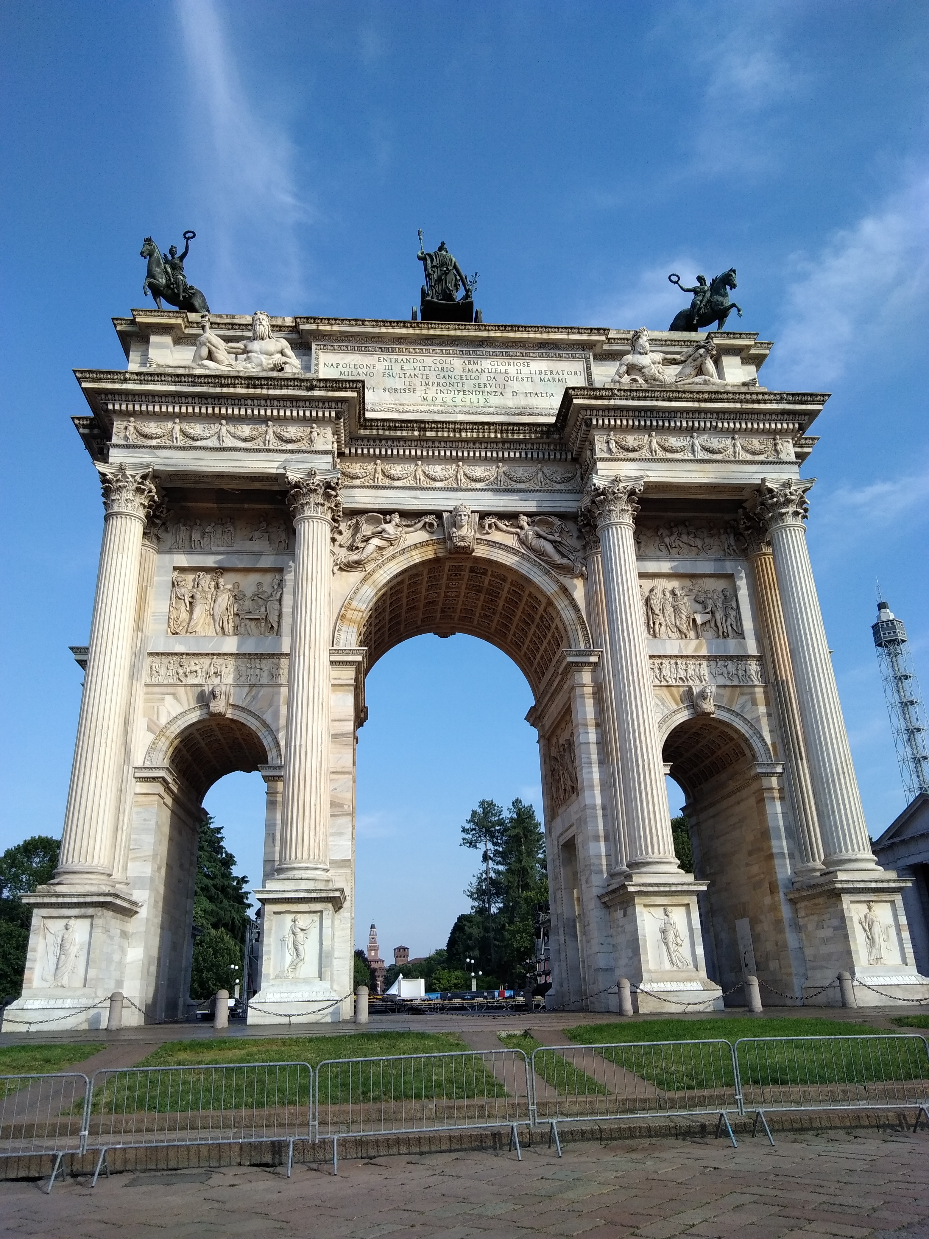 Arco della Pace a Milano