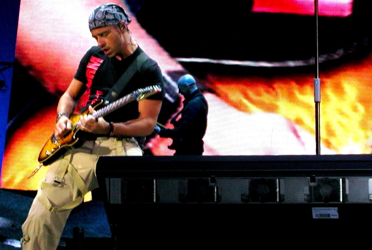 Eros Ramazzotti sul palco