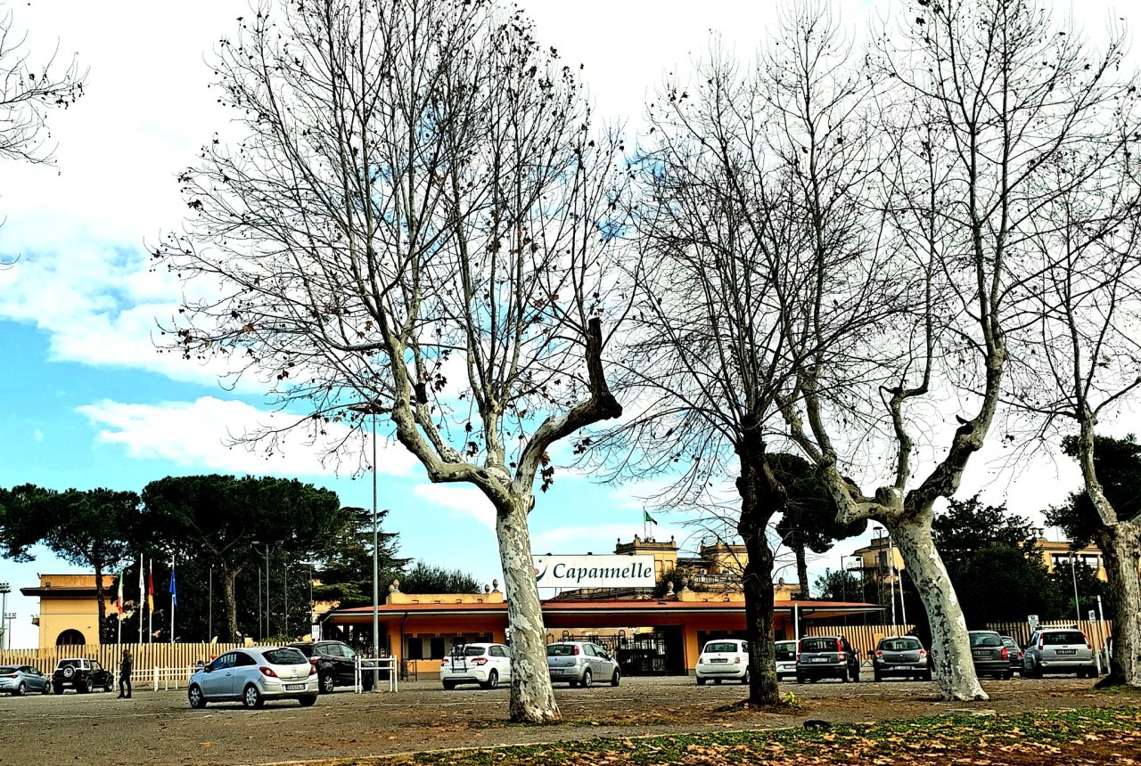 Ingresso dell Ippodromo delle Capannelle a Roma