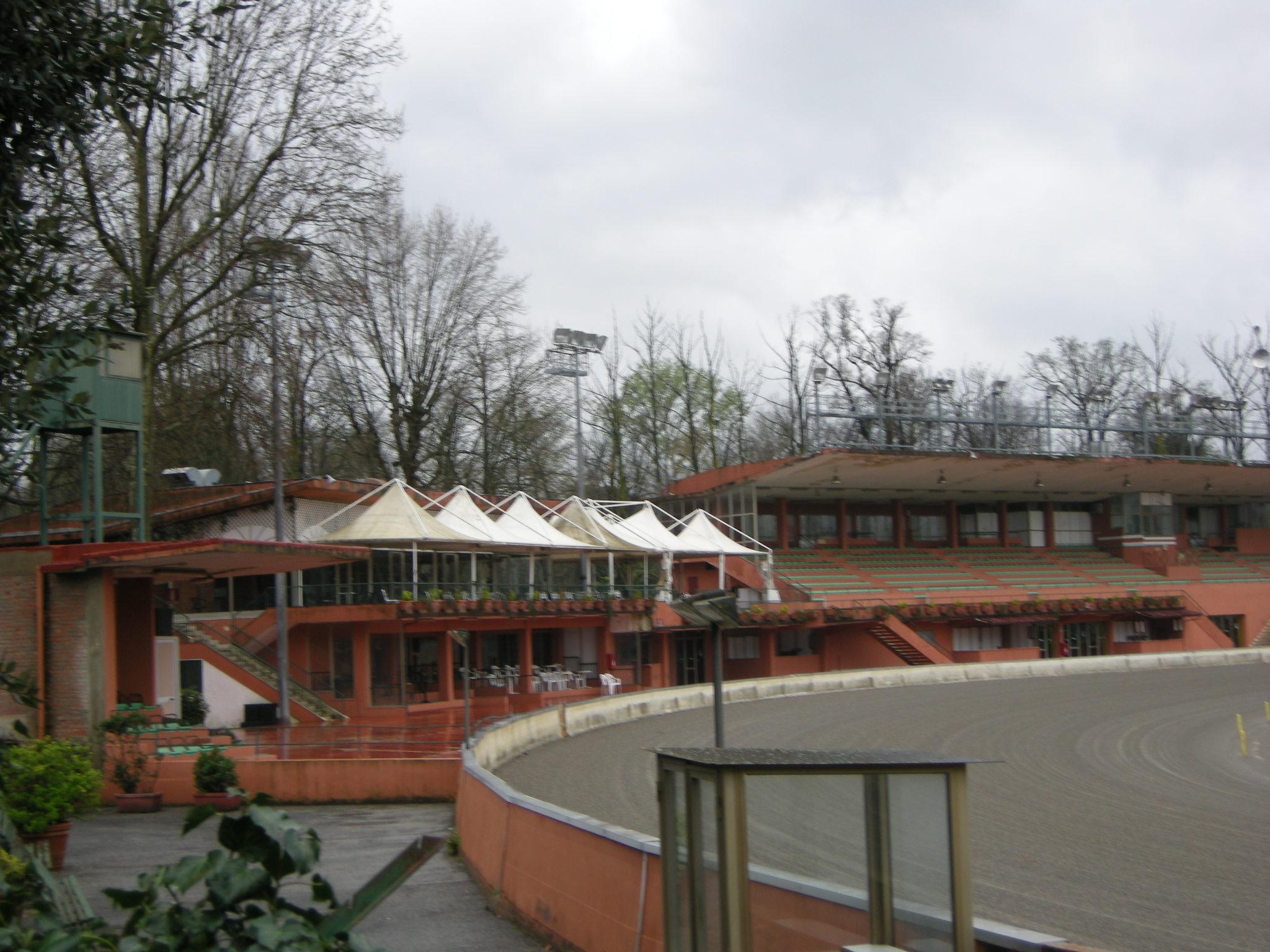 Dettaglio dell Ippodromo del Visarno a Firenze