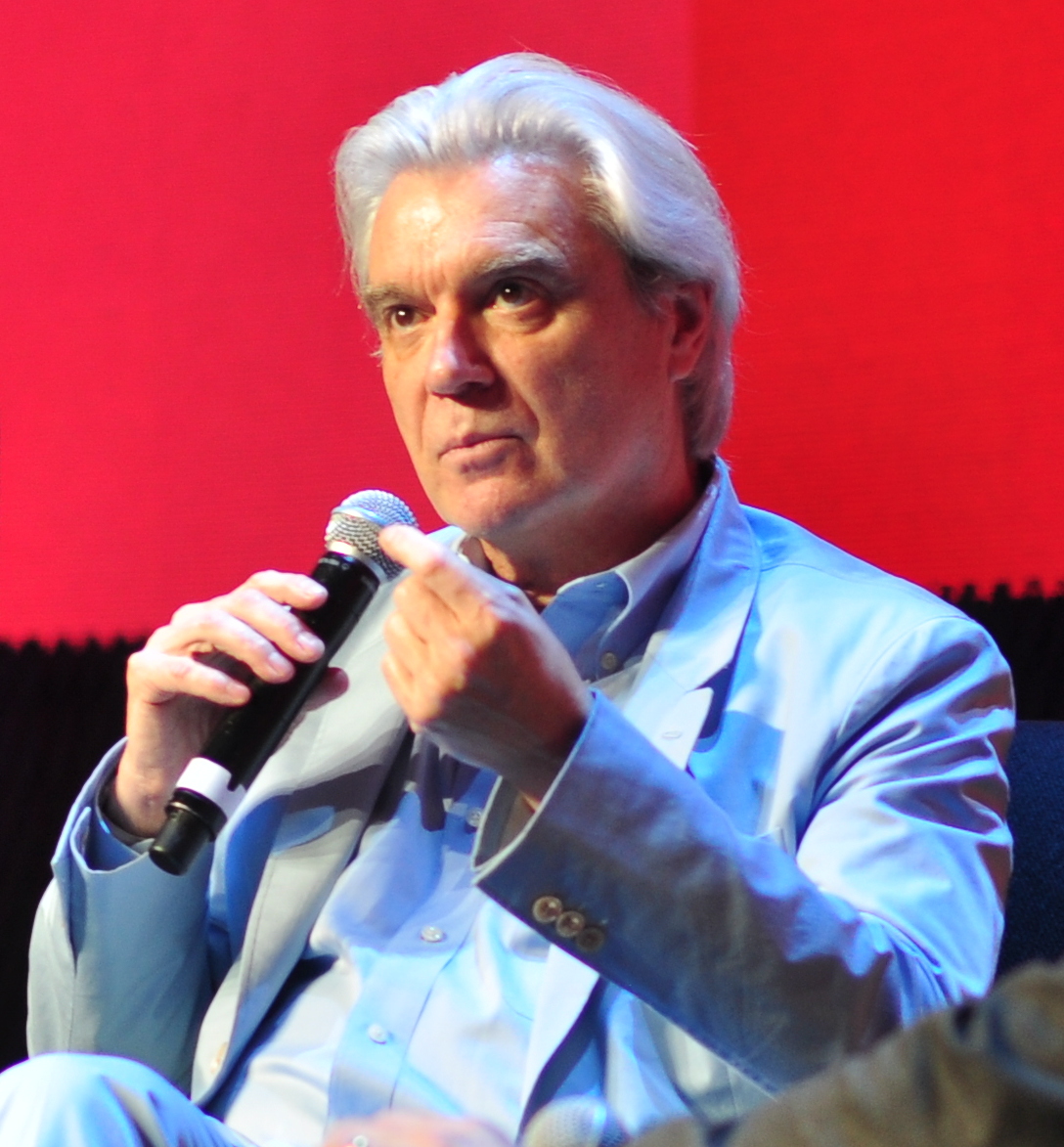 David Byrne in una foto Wikimedia