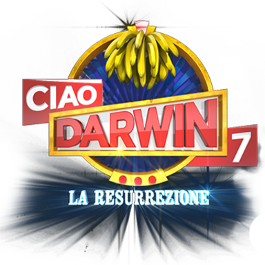 Logo ufficiale Ciao Darwin Mediaset Infinity
