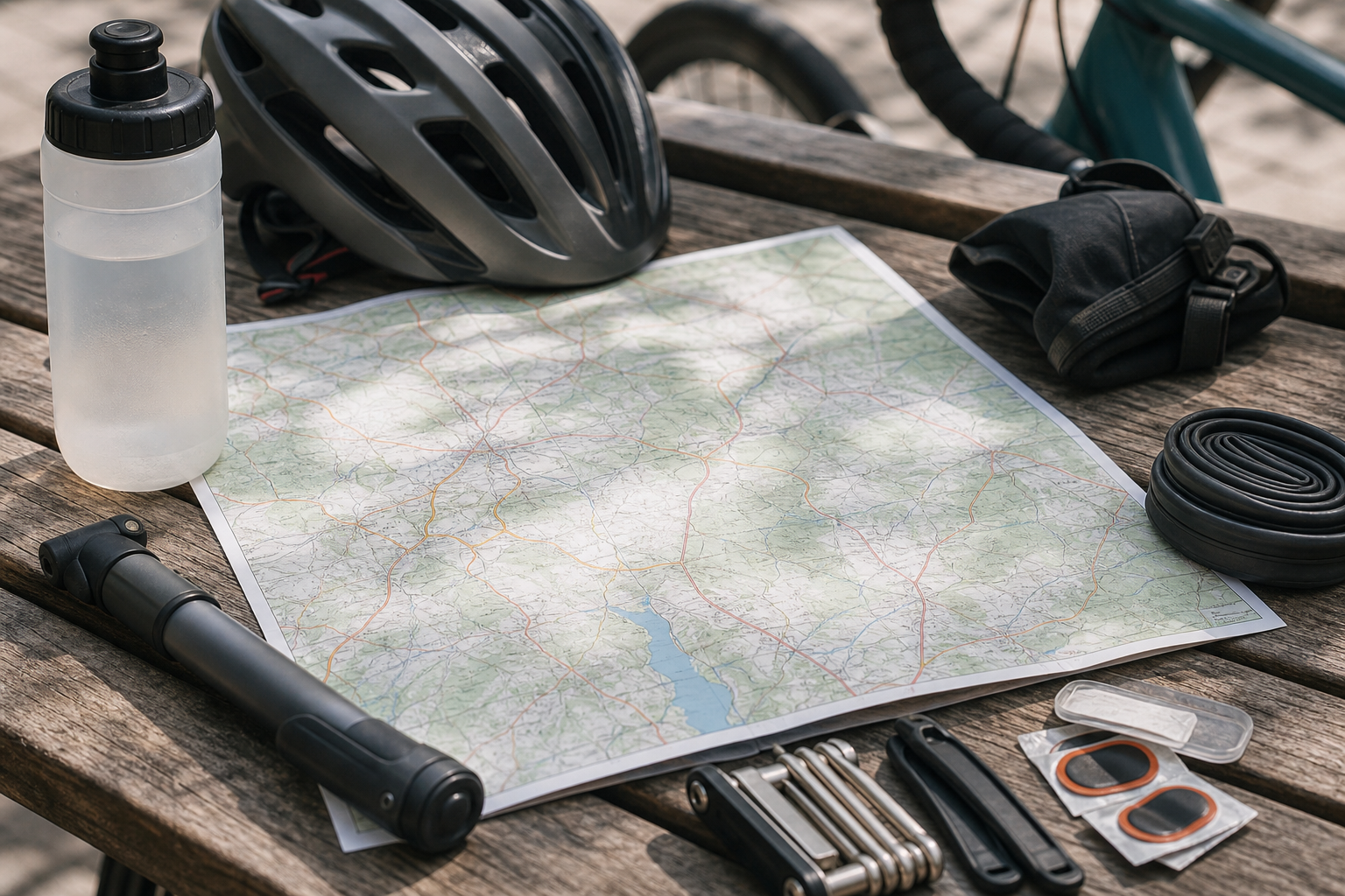Checklist generica per una vacanza in bicicletta