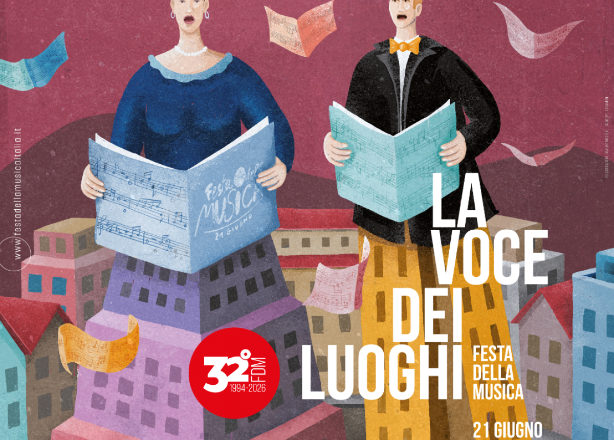 Manifesto ufficiale Festa della Musica 2026