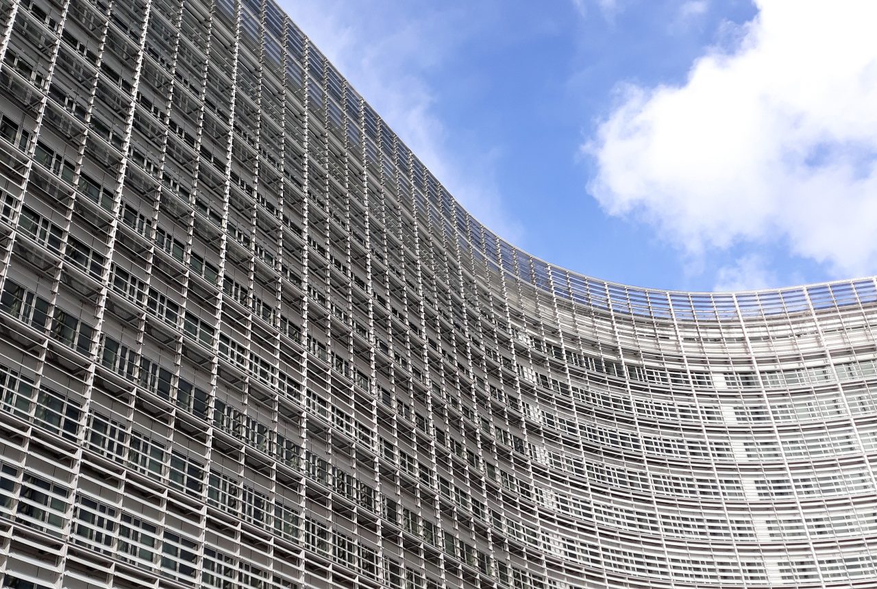 Il palazzo Berlaymont, sede della Commissione europea a Bruxelles