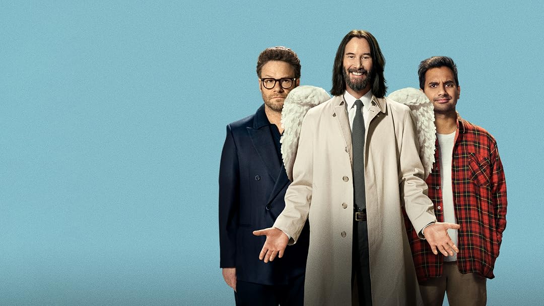 Good Fortune, immagine ufficiale con Keanu Reeves, Seth Rogen e Aziz Ansari