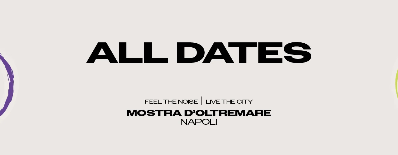 Banner ufficiale Noisy Naples Fest 2026