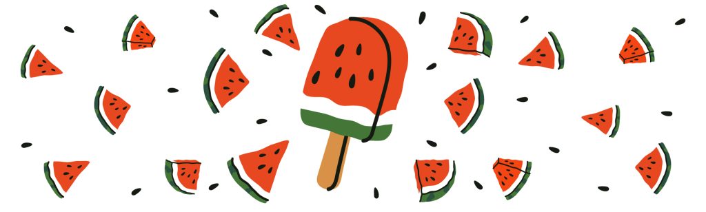 Banner ufficiale Un Gelato per la Pace 2026 con gelato all'anguria