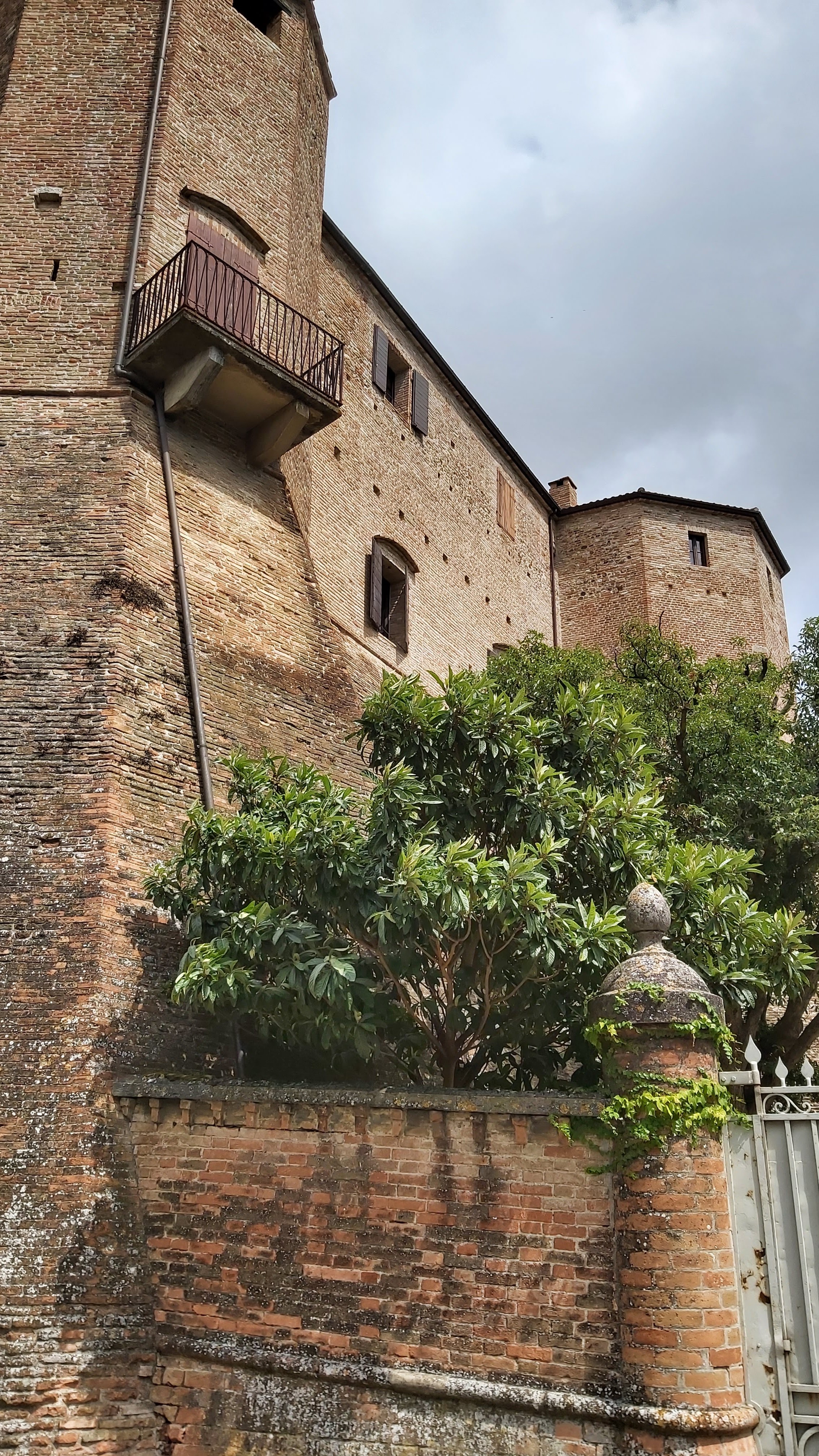 Rocca Malatestiana nel borgo medievale di Santarcangelo di Romagna