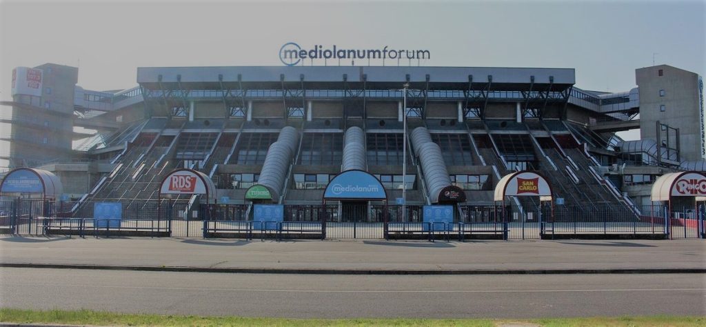 Esterno del Forum di Assago a Milano