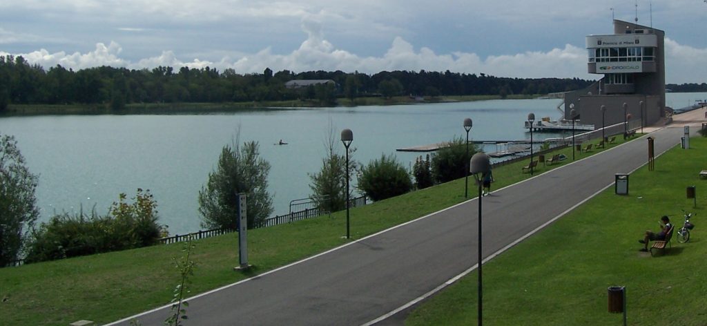 Vista dell'Idroscalo di Milano