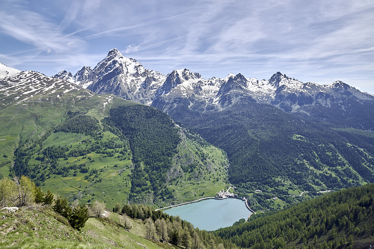 Lago di Pontechianale in Valle Varaita