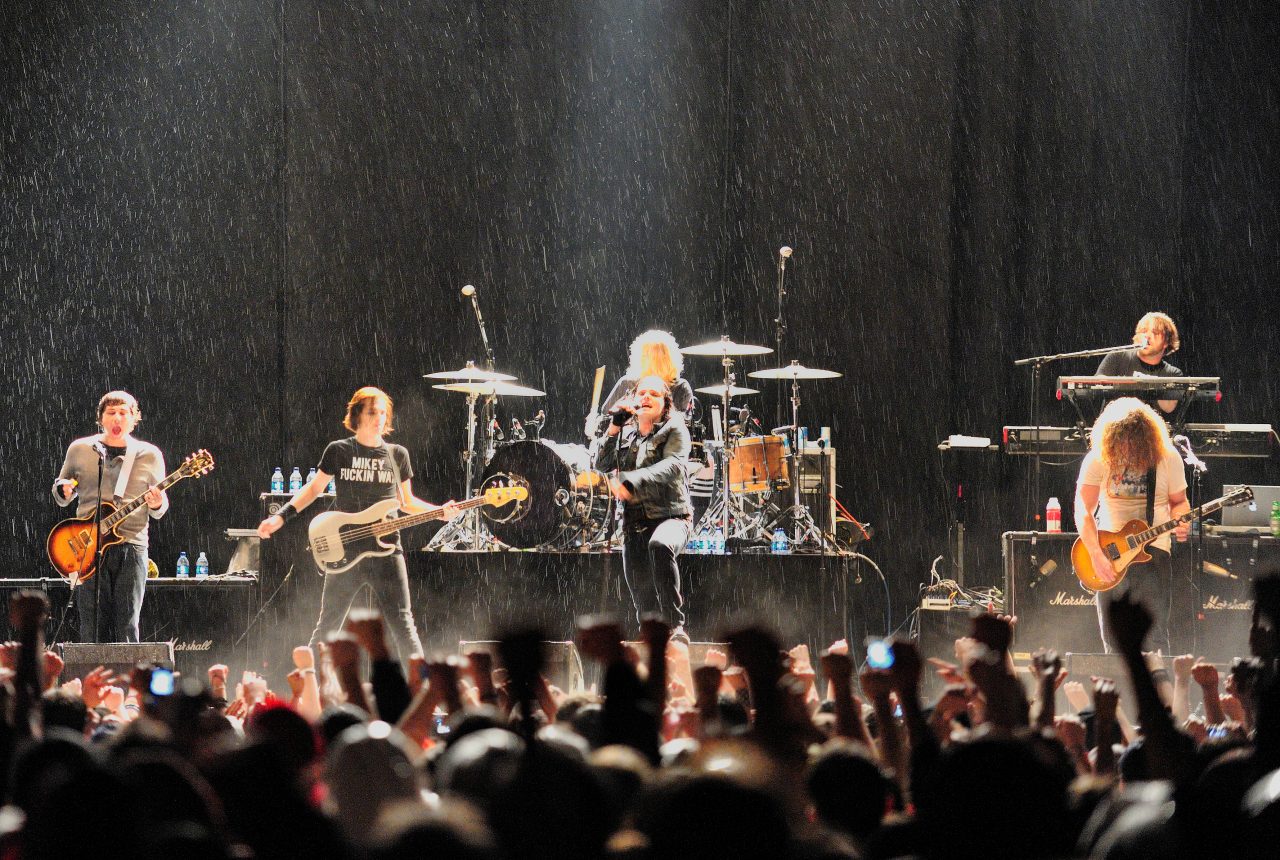 My Chemical Romance dal vivo sul palco