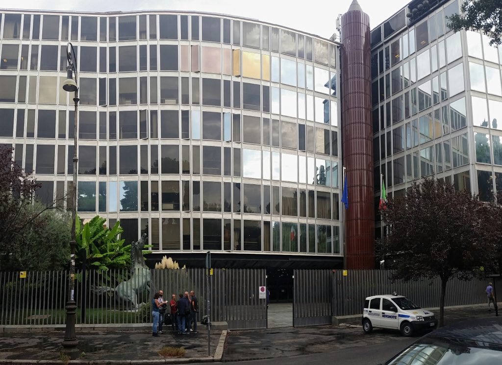 Sede centrale Rai in Viale Mazzini a Roma