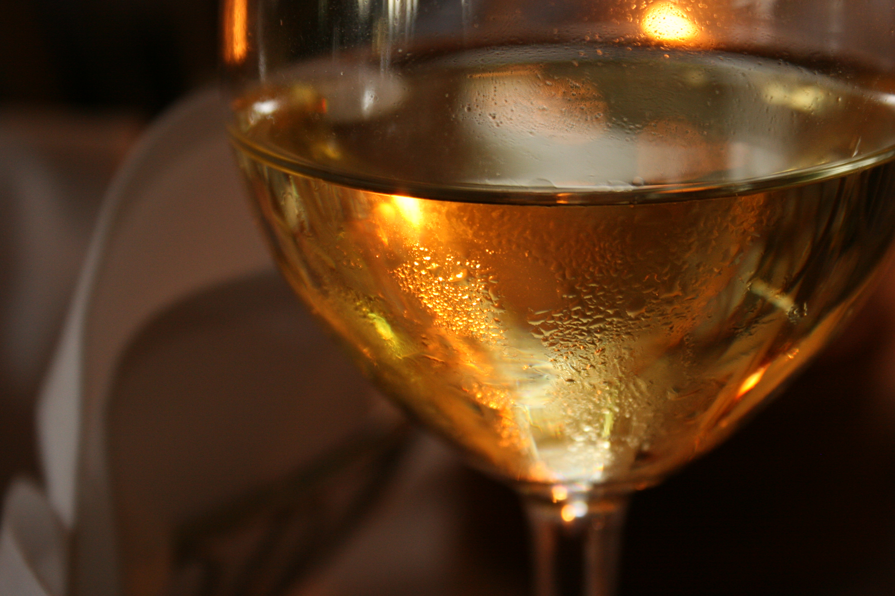 Calice di vino su sfondo neutro