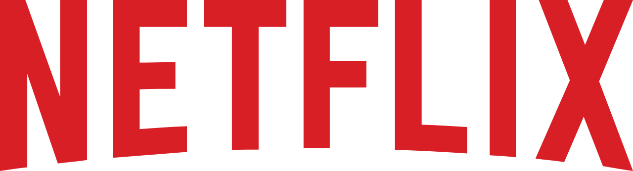 Logo Netflix su sfondo trasparente