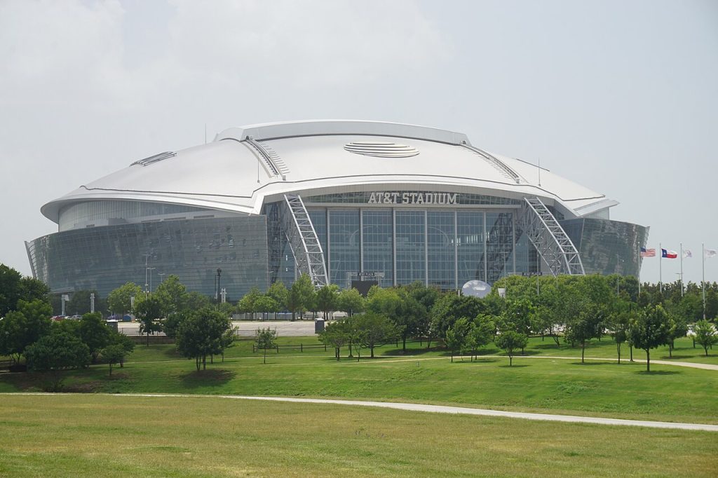 AT&T Stadium ad Arlington, Texas, sede di Portogallo-Spagna ai Mondiali 2026