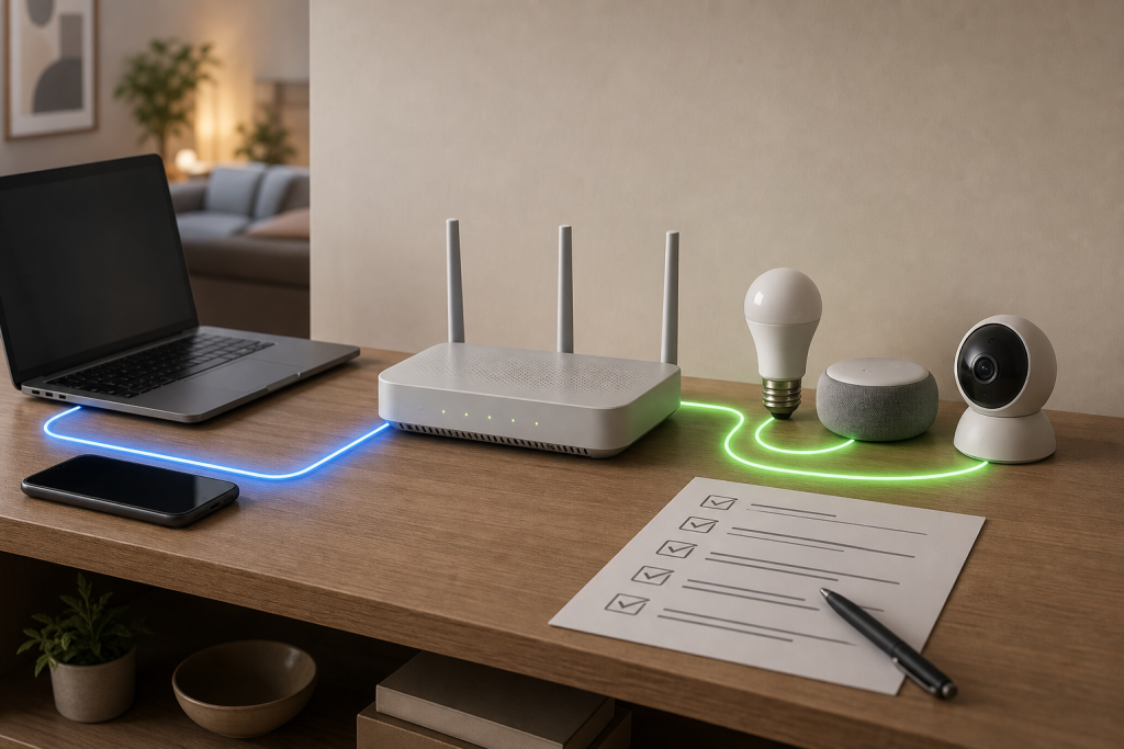 Controllo generico della rete ospiti per dispositivi smart home