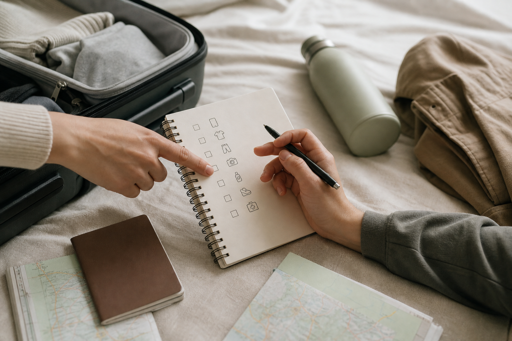 Checklist generica prima delle vacanze estive
