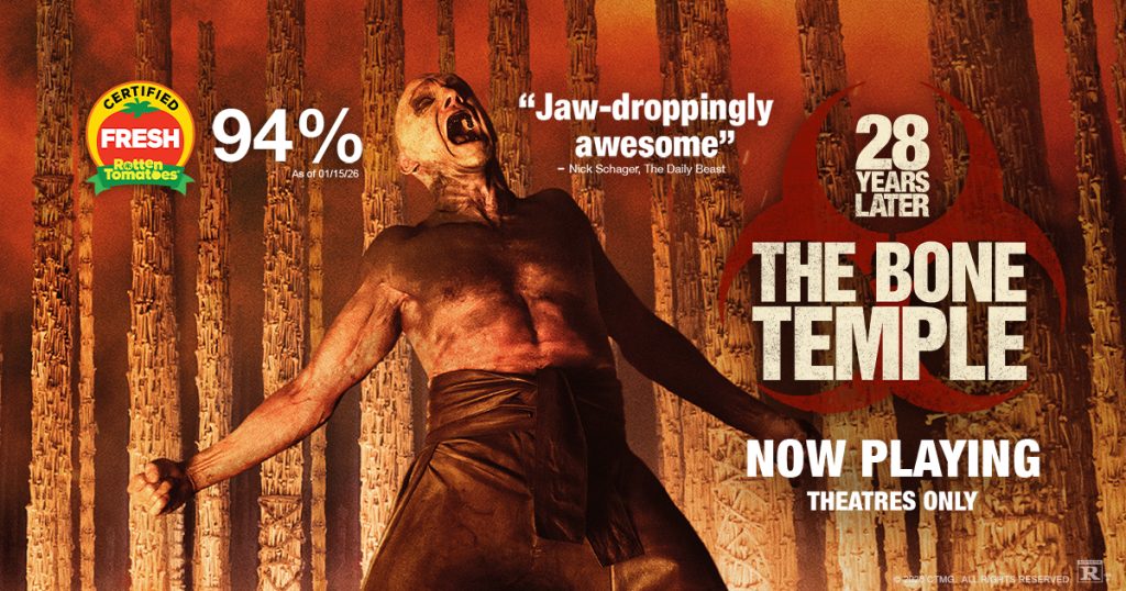 Immagine ufficiale promozionale di 28 Years Later The Bone Temple