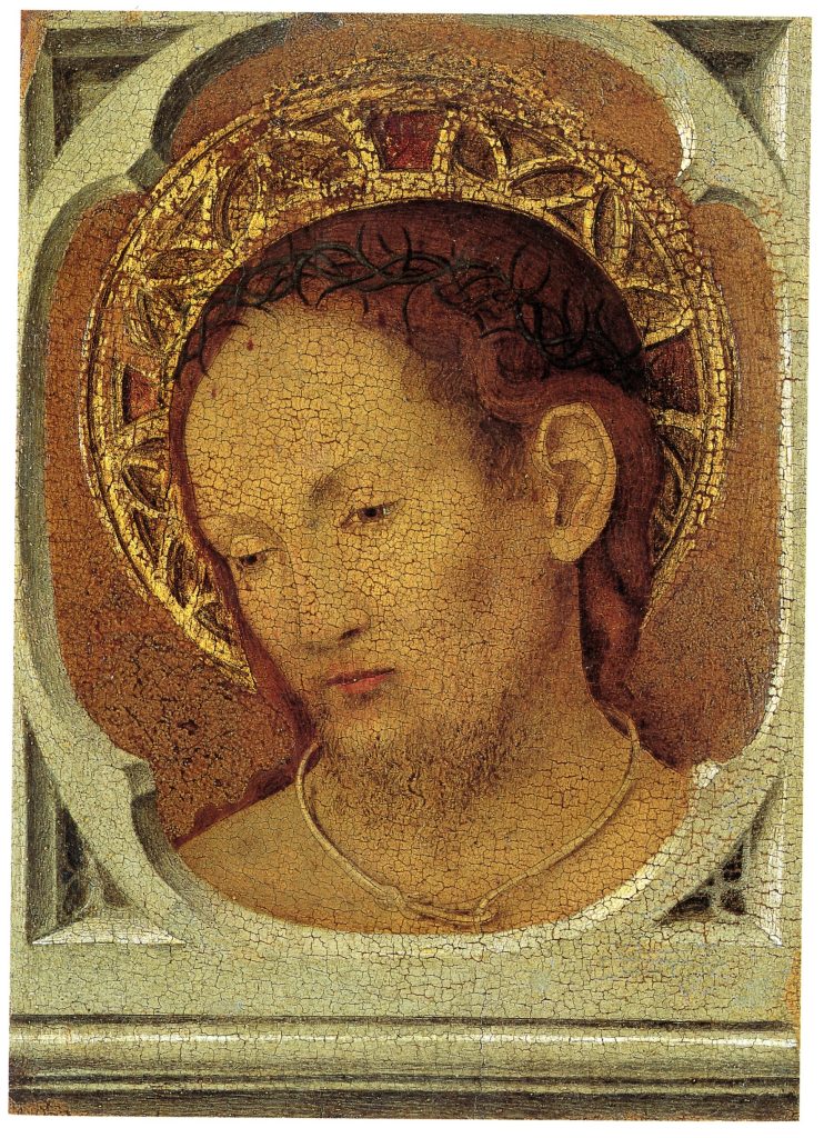 Madonna col Bambino e Cristo in pietà attribuita ad Antonello da Messina