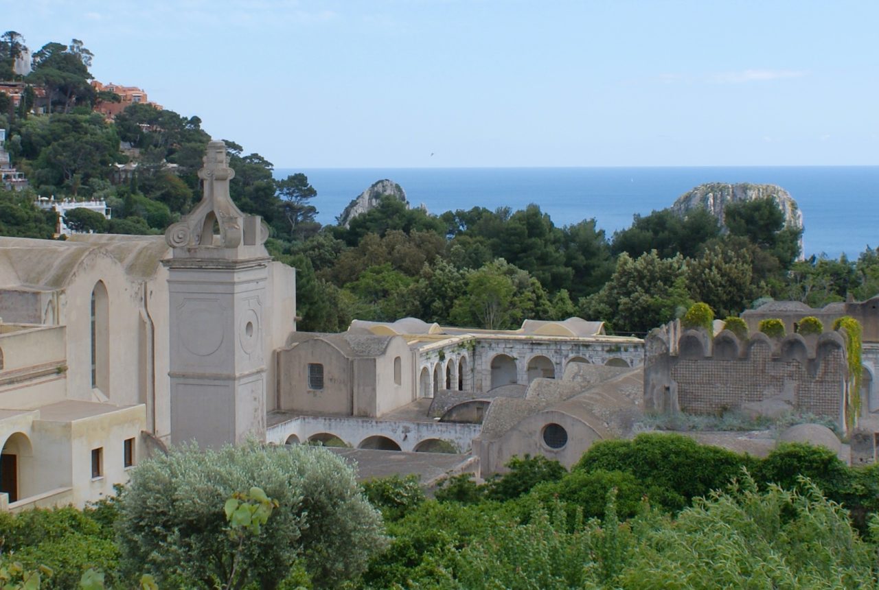 Certosa di San Giacomo a Capri vista dall esterno