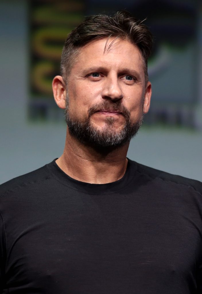 David Ayer durante un panel pubblico