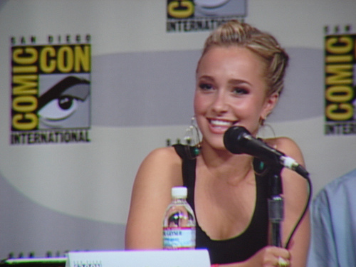 Hayden Panettiere al Comic-Con di New York nel 2007