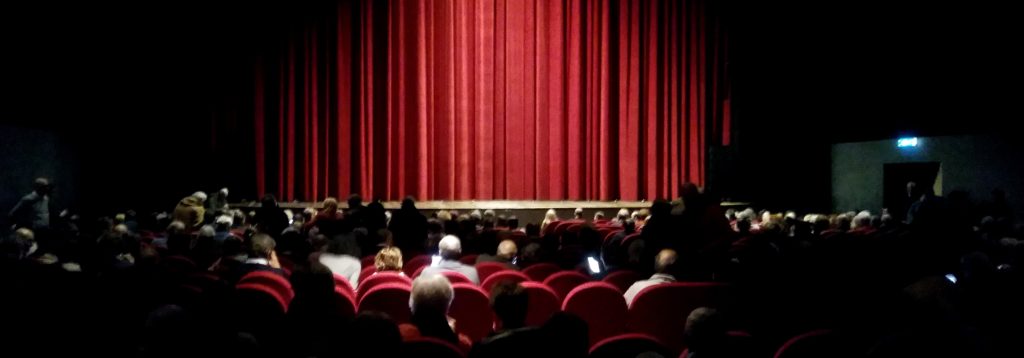 Sala del Teatro Colosseo di Torino prima di uno spettacolo