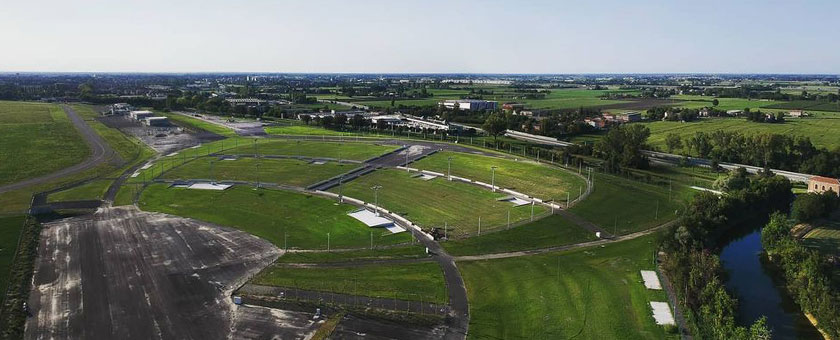 RCF Arena di Campovolo vista dall'alto