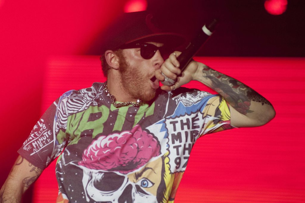 Salmo in concerto a Milano nel 2014