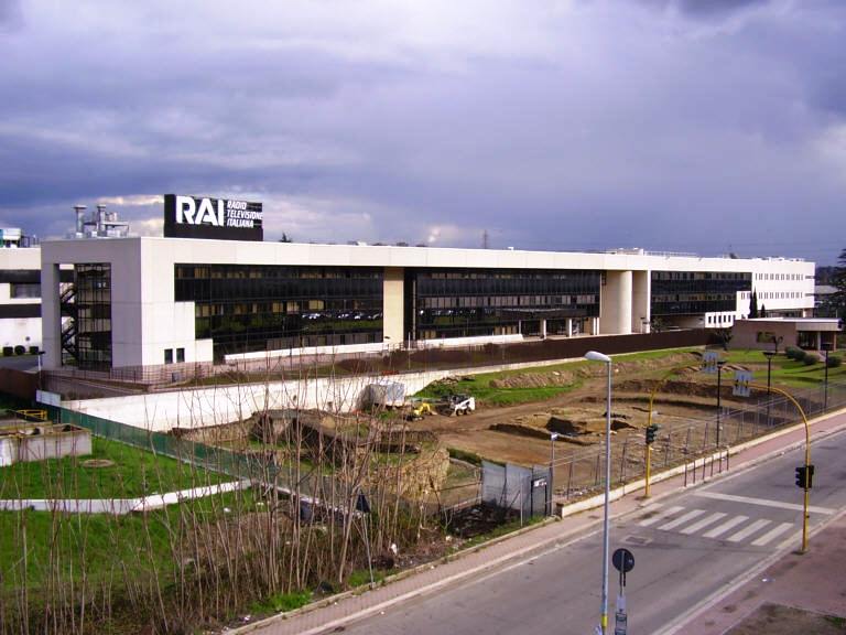 Centro di produzione Rai Saxa Rubra a Roma