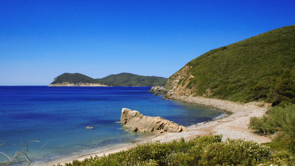 Spiaggia di Fonza sull'Isola d'Elba