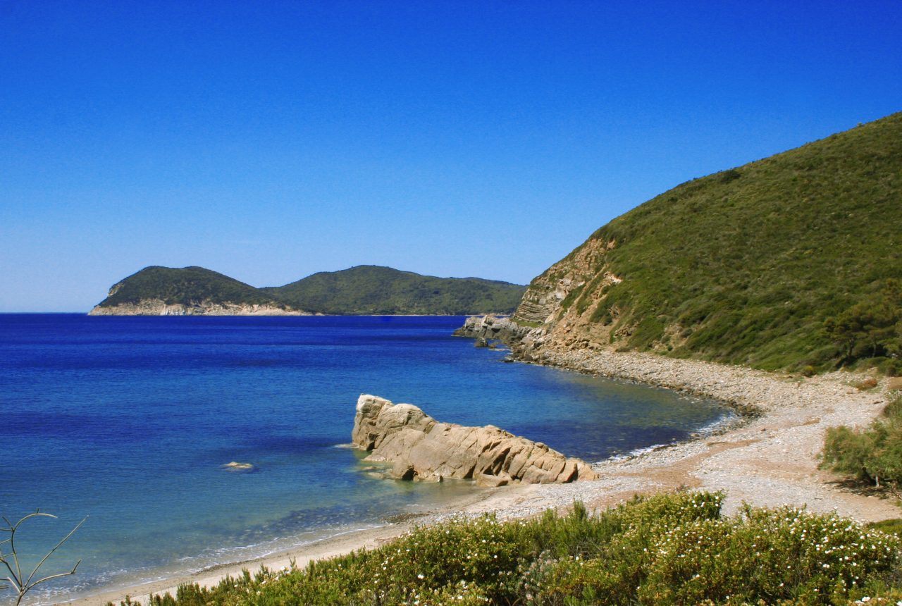 Spiaggia di Fonza sull'Isola d'Elba