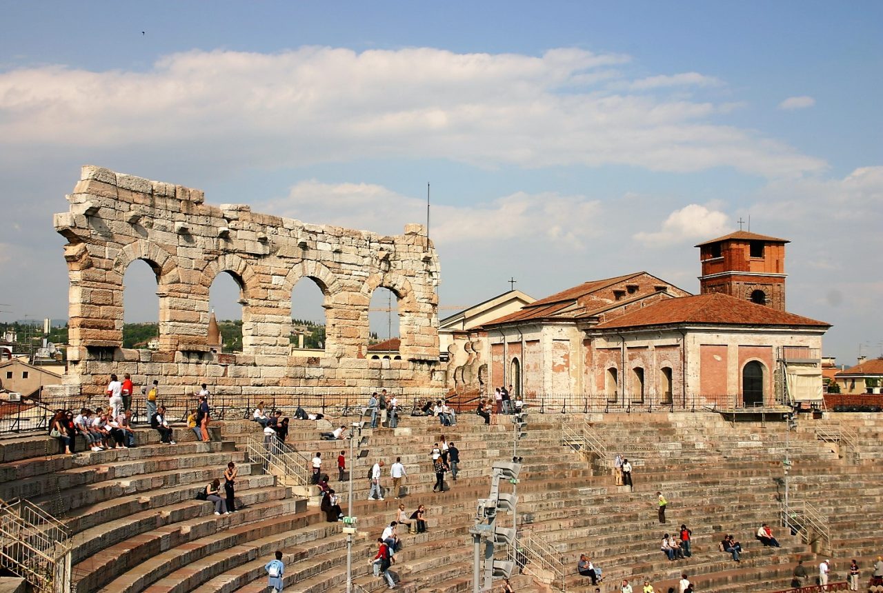 Interno dell'Arena di Verona