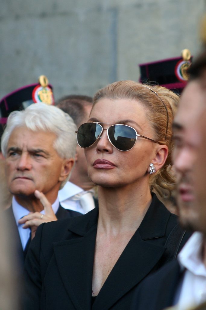 Milly Carlucci in una foto Wikimedia
