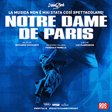 Card ufficiale TicketOne di Notre Dame de Paris
