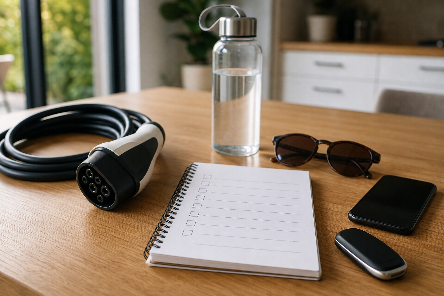 Checklist generica per viaggio con auto elettrica