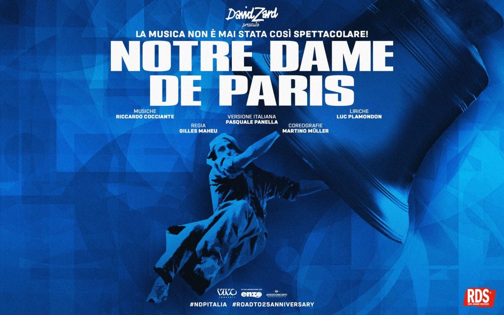 Notre Dame de Paris tour 2026 immagine ufficiale Vivo Concerti