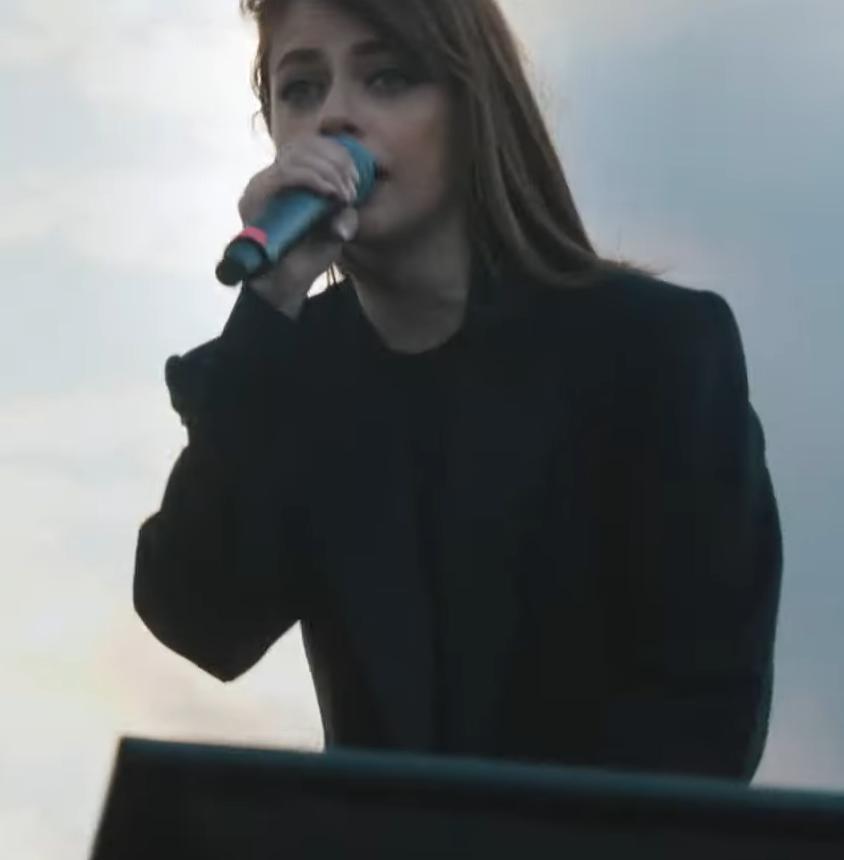 Annalisa durante un concerto dal vivo
