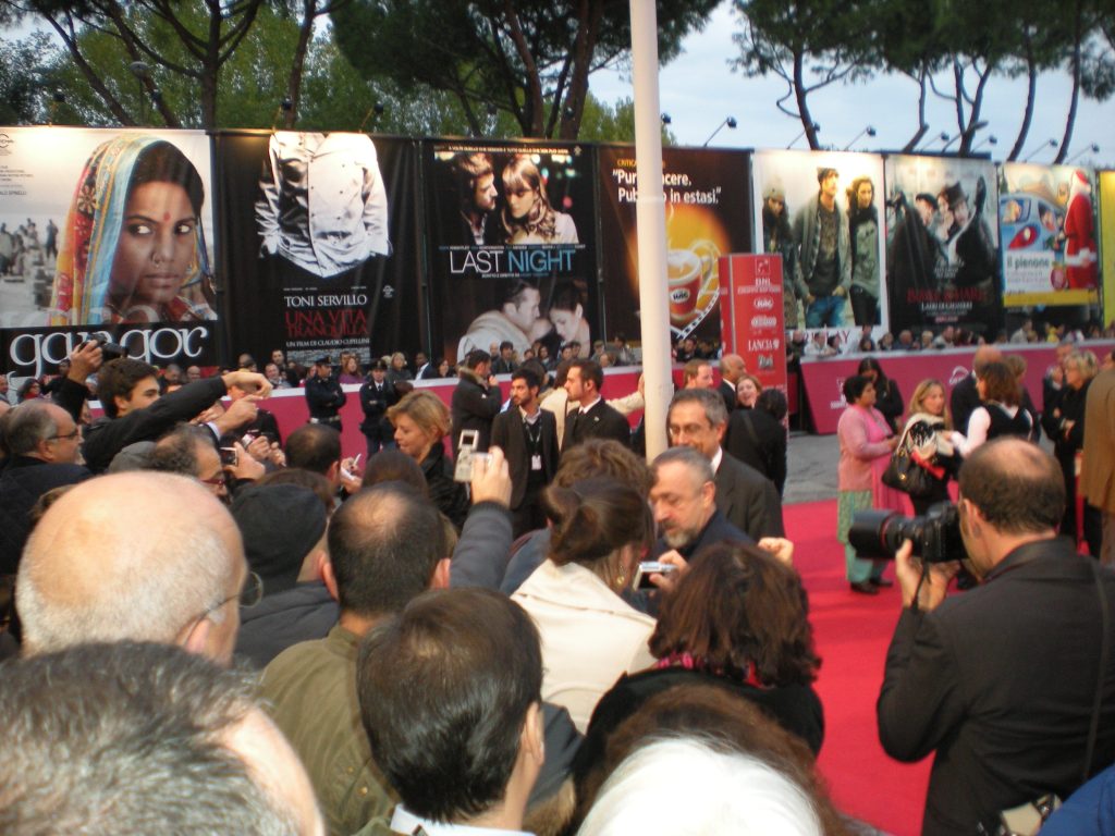 Red carpet del Festival del Cinema di Roma