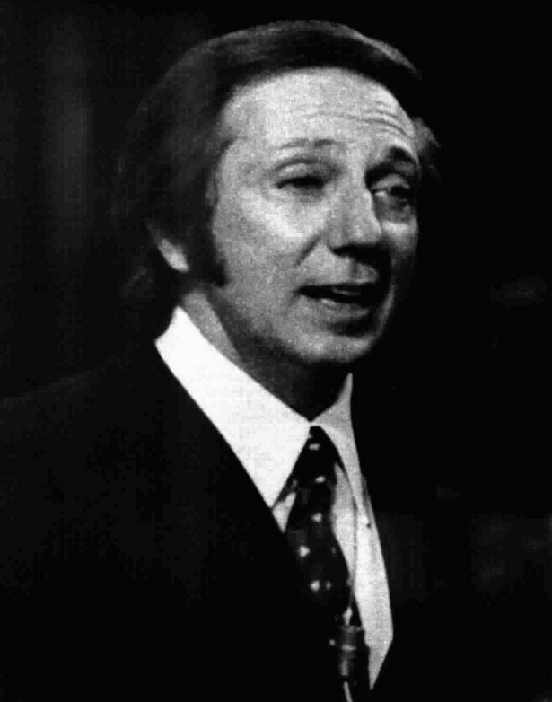 Mike Bongiorno in un ritratto del 1972