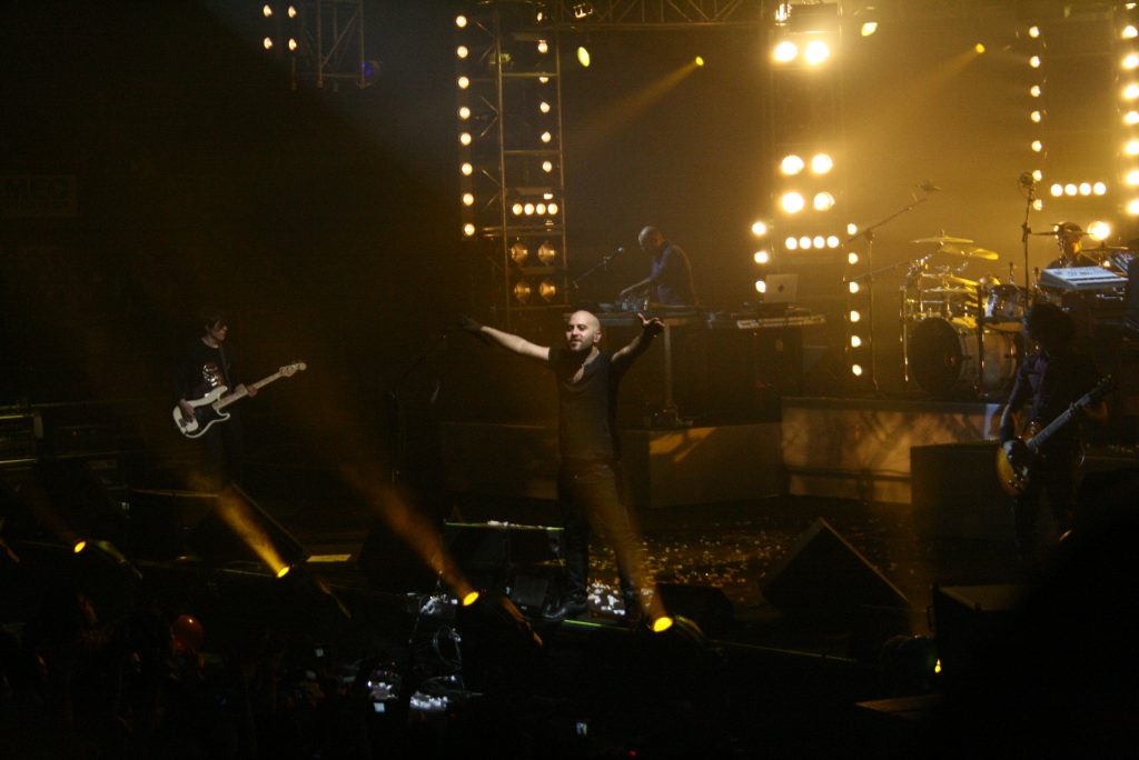 Negramaro in concerto a Caserta nel 2008