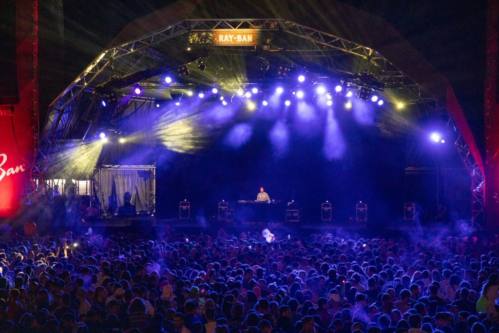 Peggy Gou durante un DJ set a Primavera Sound 2019