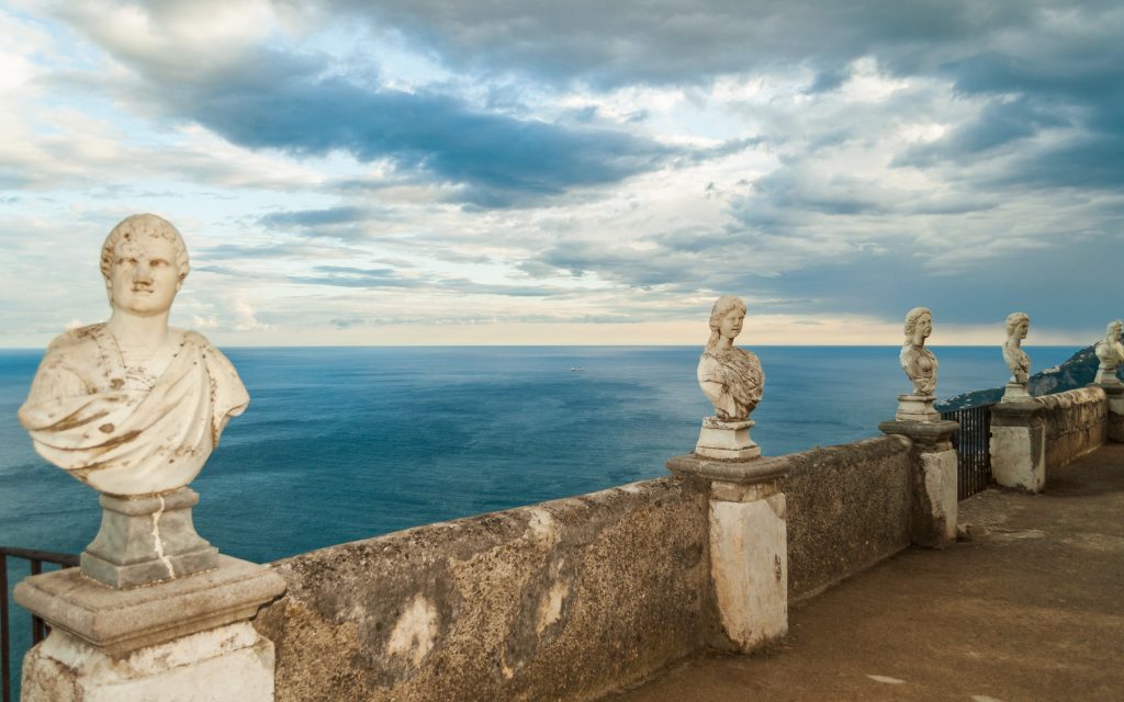 Terrazza dell'Infinito di Villa Cimbrone a Ravello