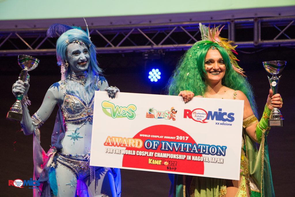 Palco del Romics Cosplay Award